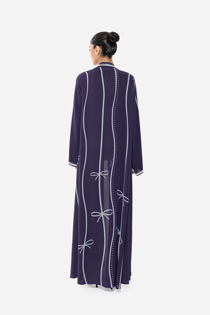 Bow Lines — Violet — back view