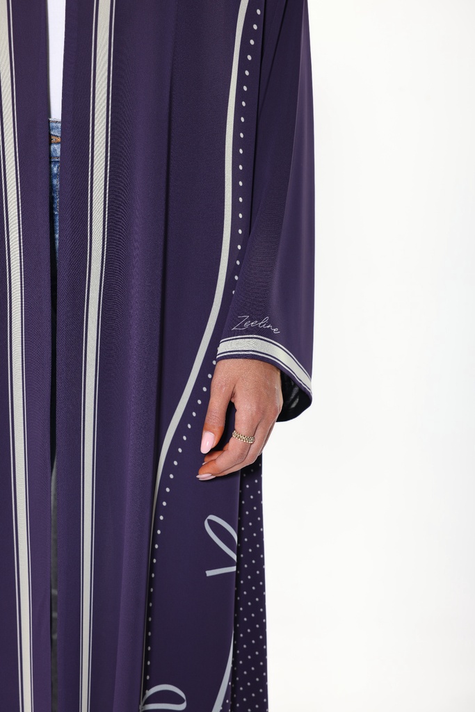 Bow Lines — Violet — detail view