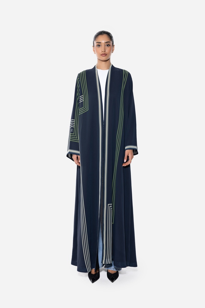 Square Rhythm — Navy — front view