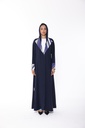 Linear Zip — Navy — front view