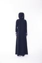 Linear Zip — Navy — back view