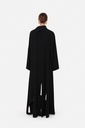 Noir Scarf Kaftan — back