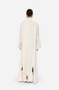 Ivory Scarf Kaftan — back