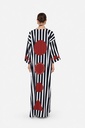 Ruby Circle Kaftan — back