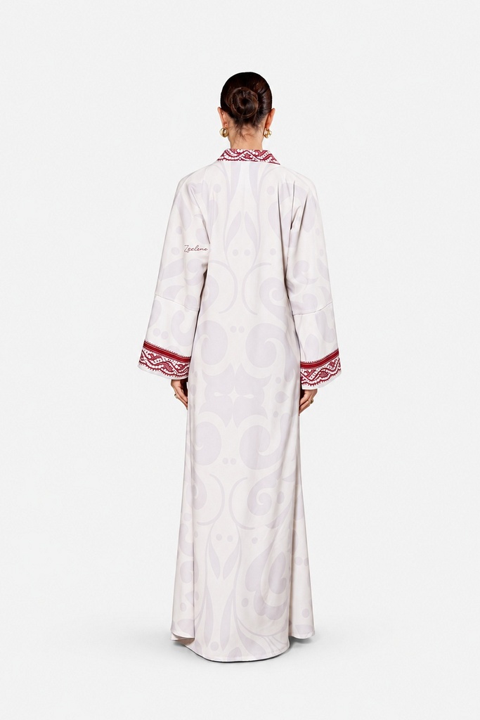 Ivory Ruby Trim — back