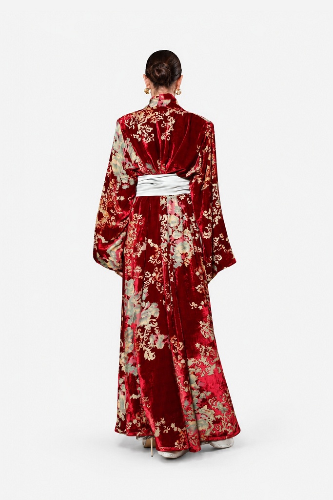 Ruby Velvet Bloom — back