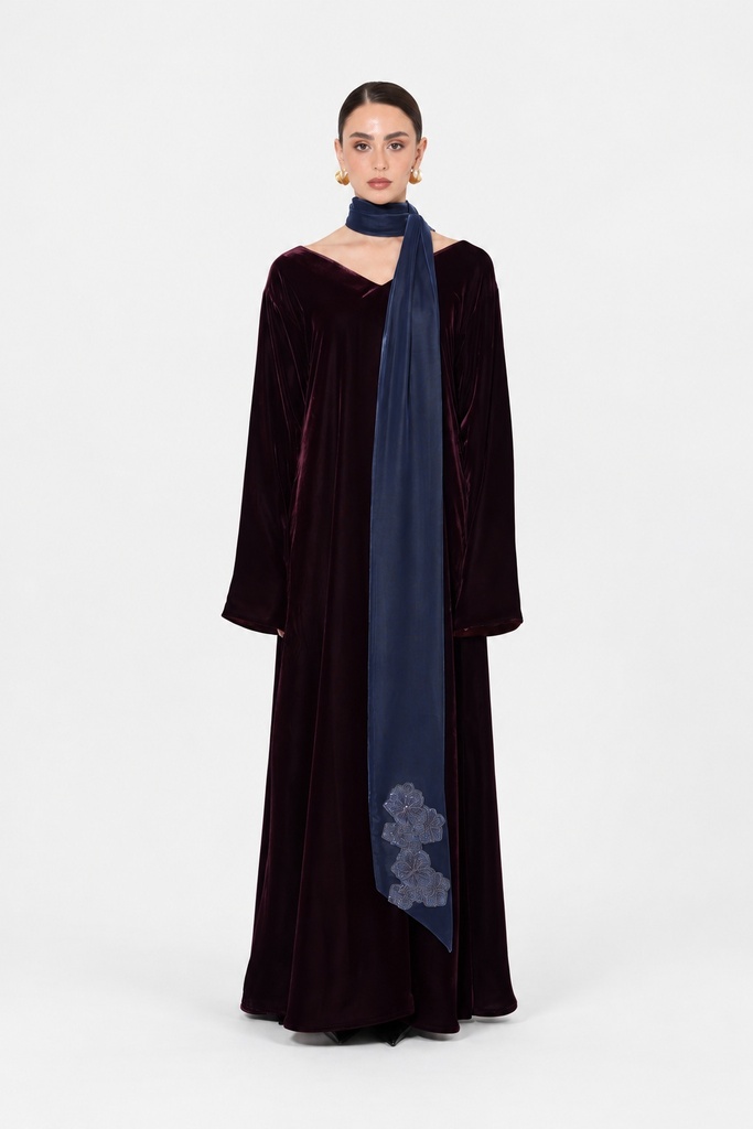 Midnight Scarf Jellabiya